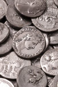 Zilveren Romeinse munten LR